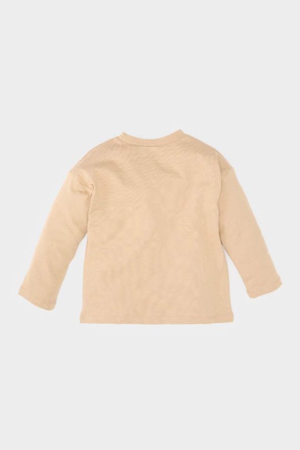 Boys' Printed Long Sleeve Crew Neck T-Shirt