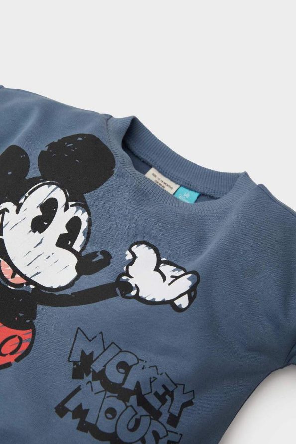 Boys' Disney Mickey & Minnie Crewneck Sweatshirt