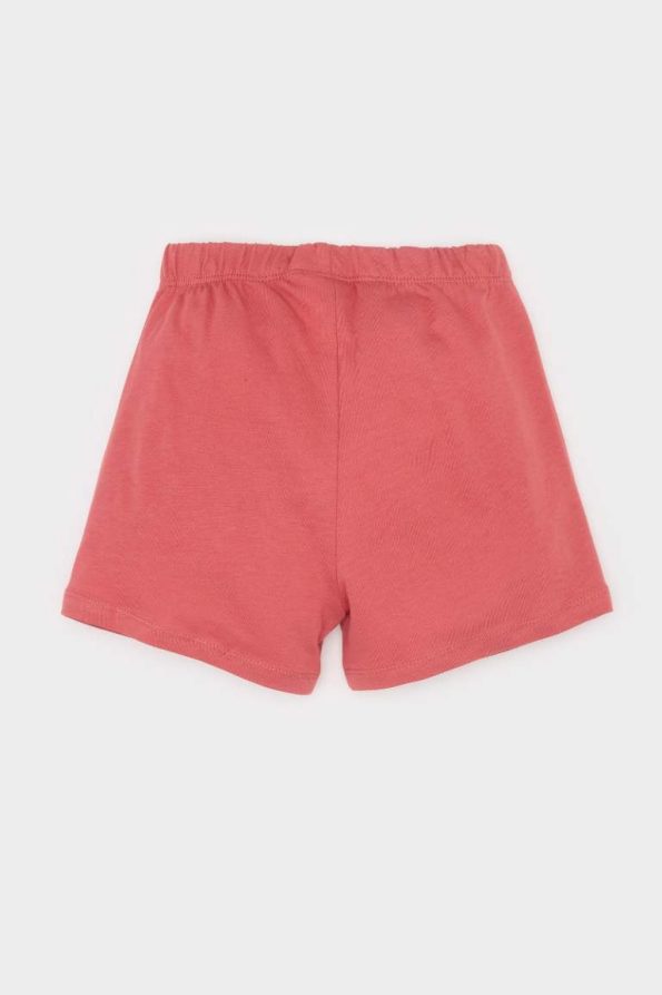 Boys' Pajama Set with Printed Short Sleeve Top and Elastic Waist Shorts