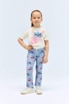 Girls' Baby Disney Lilo & Stitch 2-Piece Set with Short Sleeve T-Shirt and Flared Leggings