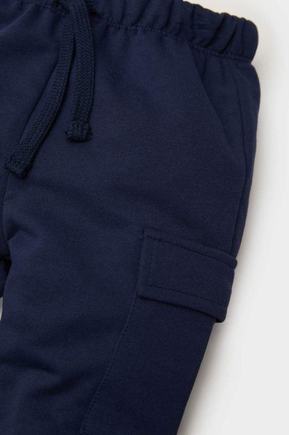 Boys' 2-Piece Printed Hoodie Short Sleeve Sweatshirt and Jogger Pants Set
