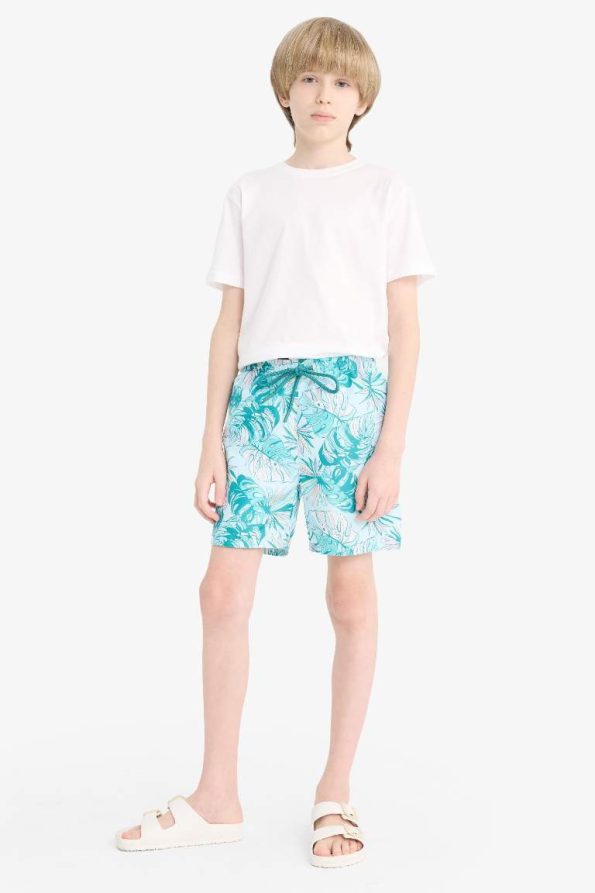 Boys' Printed Swim Shorts