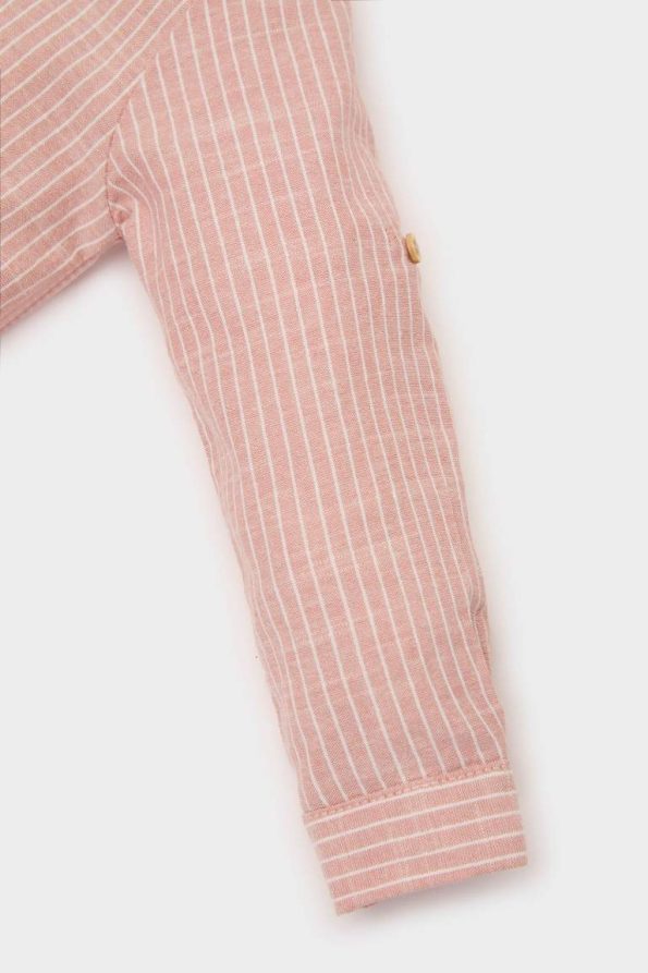 Boys' Striped Long Sleeve Poplin Shirt