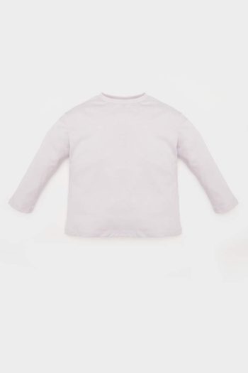 Girls' Long Sleeve Crew Neck T-Shirt