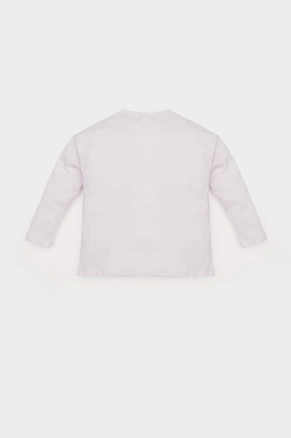 Girls' Long Sleeve Crew Neck T-Shirt