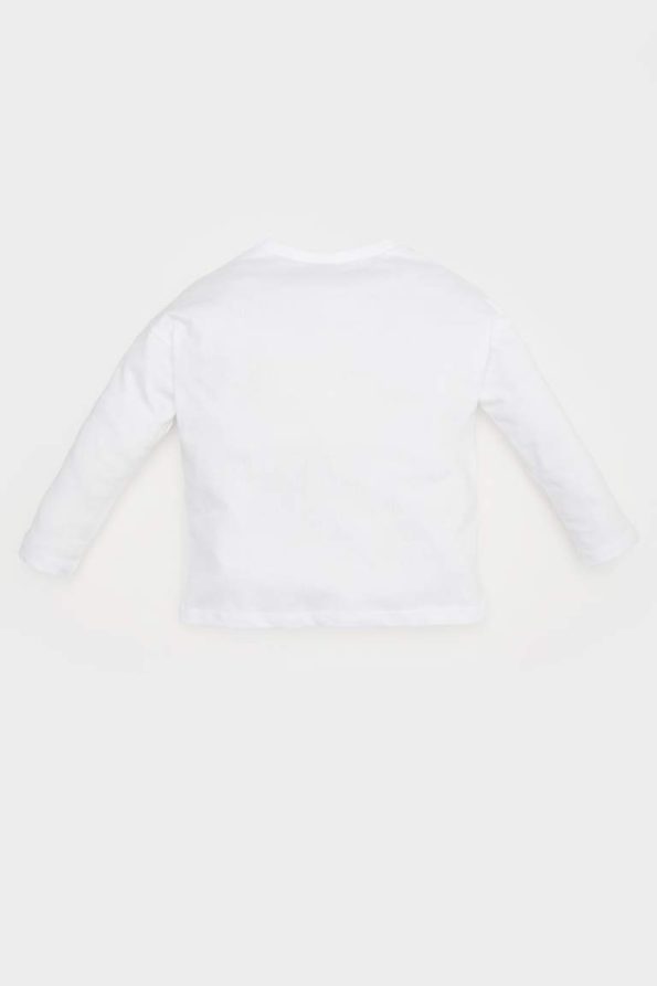 Girls' Basic Long Sleeve Crew Neck T-Shirt