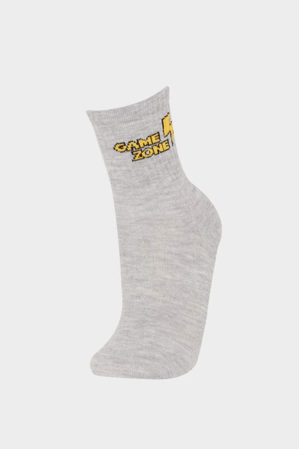 Boys' 3-Pack Cotton Long Socks