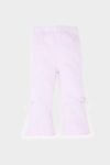 Girls' Baby Flared Ribbed Cotton Leggings