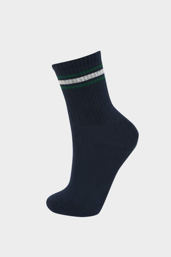Boys' Cotton Long Socks - Set of 3