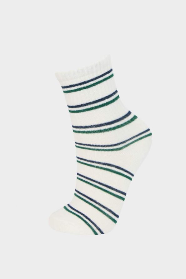 Boys' Cotton Long Socks - Set of 3