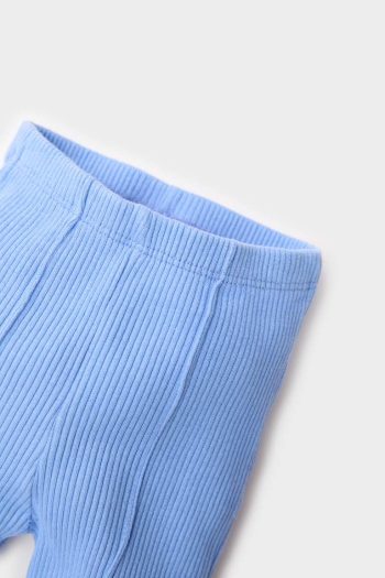 Girls' Baby Spanish Flare Ribbed Leggings
