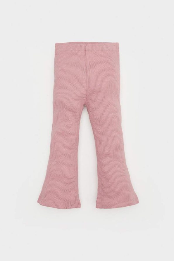 Baby Girl 2-Piece Floral Poplin Long Sleeve Shirt with Elastic Waist Pants