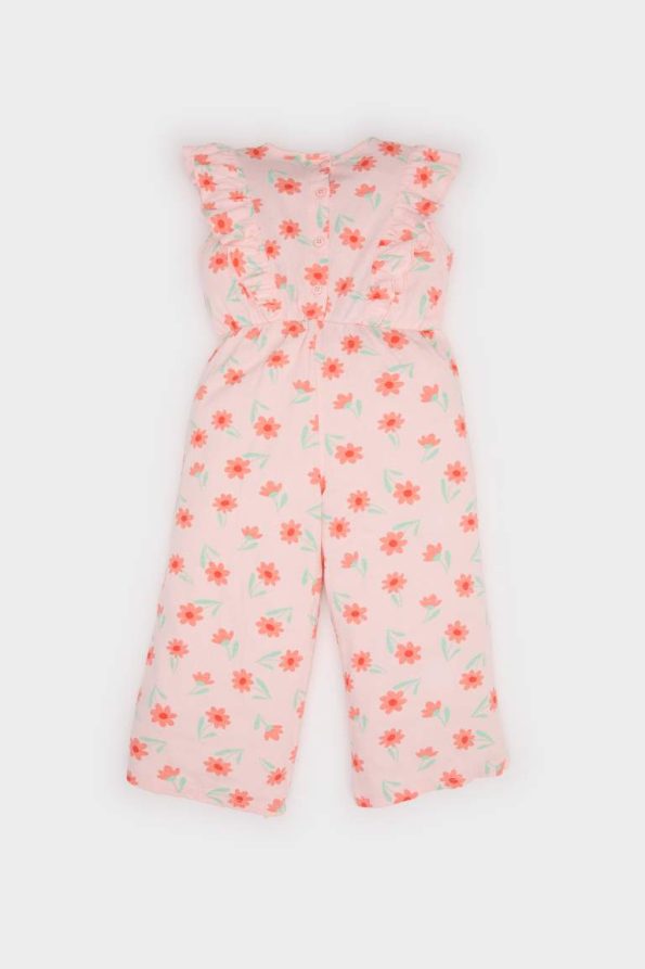 Girls' Floral Romper