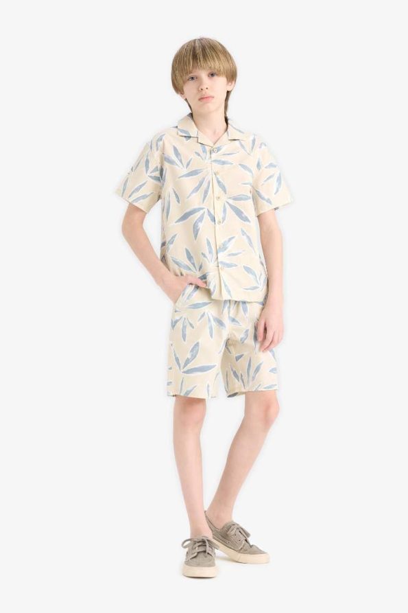 Boys' Patterned Parachute Shorts