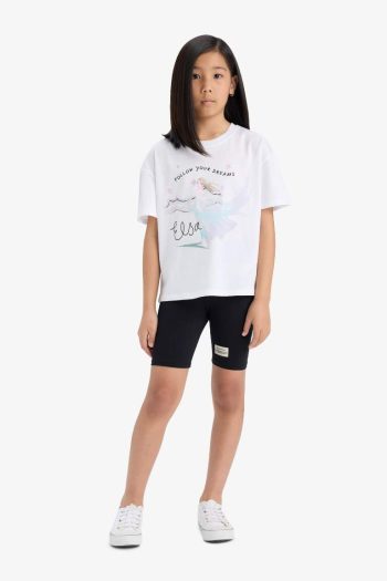 Girls' Biker Leggings