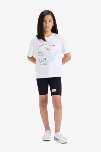 Girls' Biker Leggings