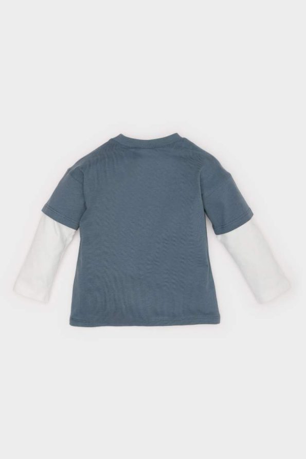 Boys' Long Sleeve Skate Print Crewneck T-Shirt