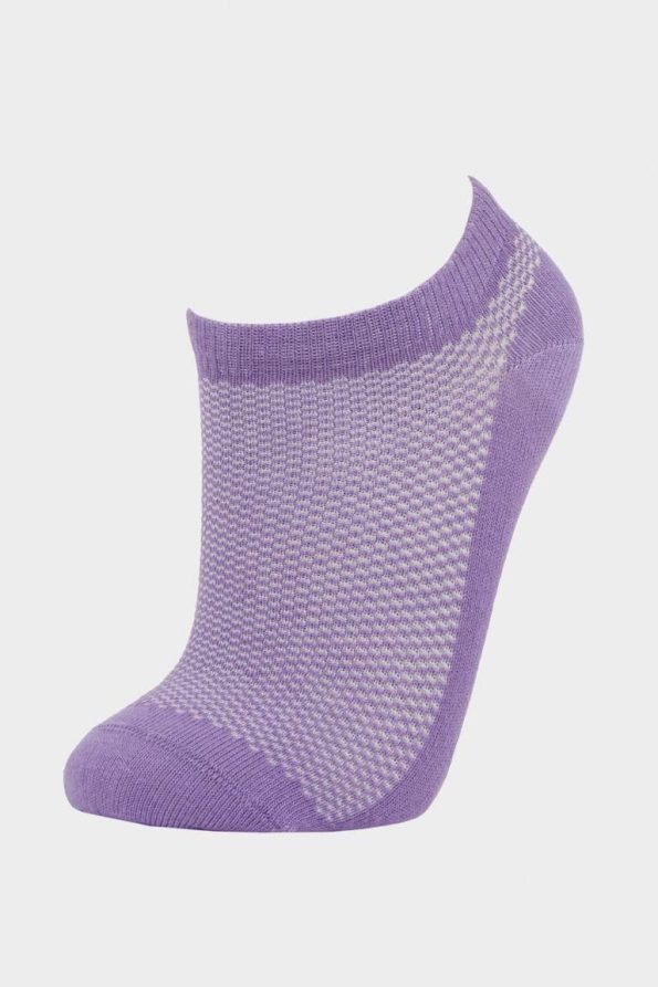 Girls' Cotton 5-Pack Ankle Socks