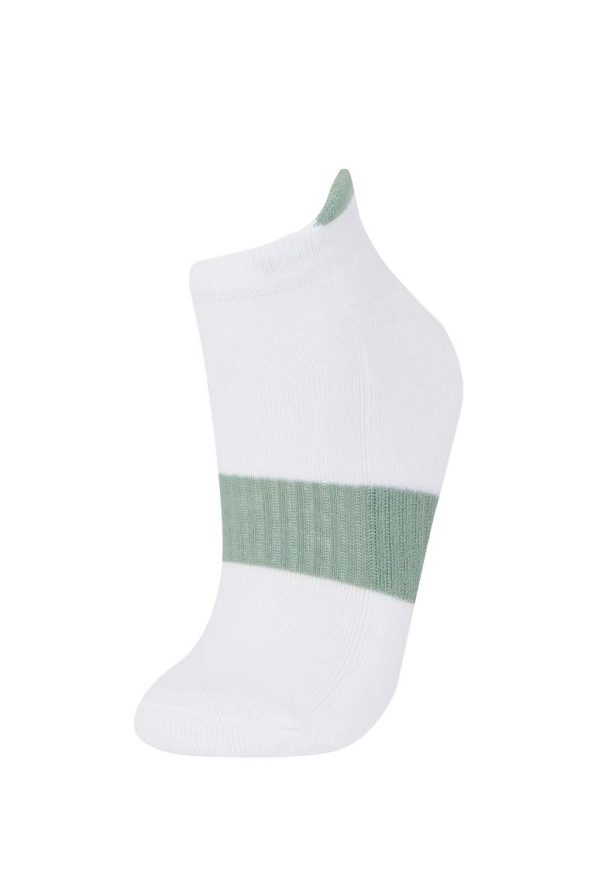 Girls' 5-Pack Cotton Ankle Socks