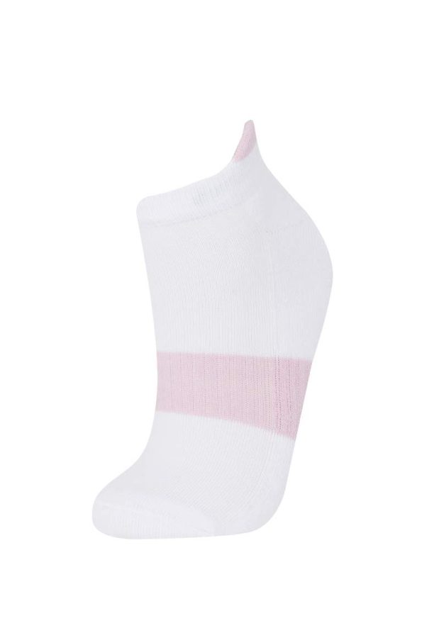 Girls' 5-Pack Cotton Ankle Socks