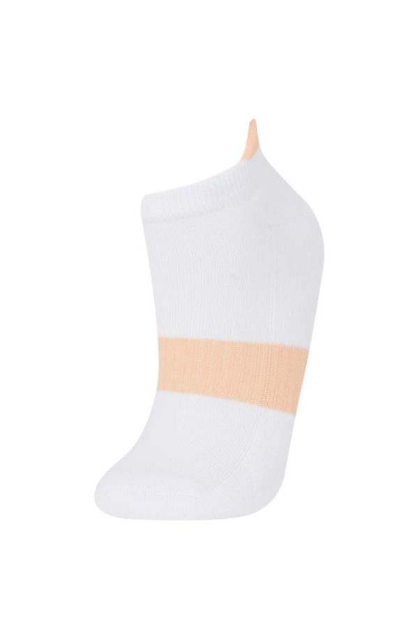 Girls' 5-Pack Cotton Ankle Socks