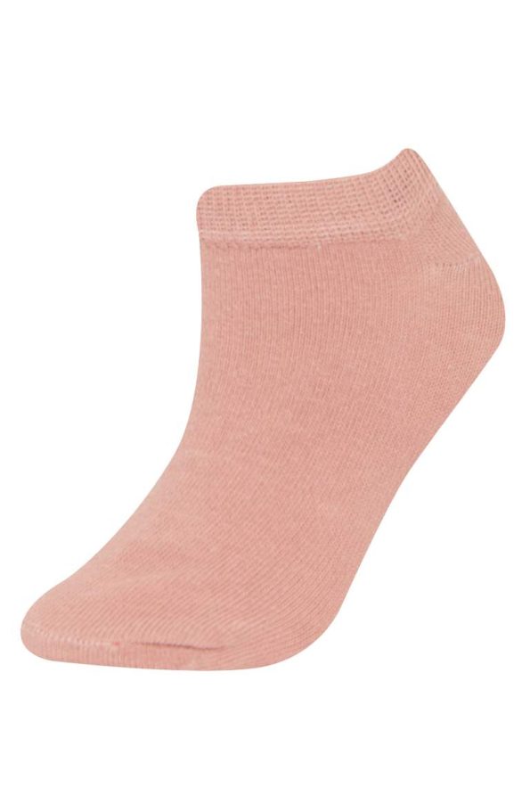 Girls' Cotton Ankle Socks - Set of 3