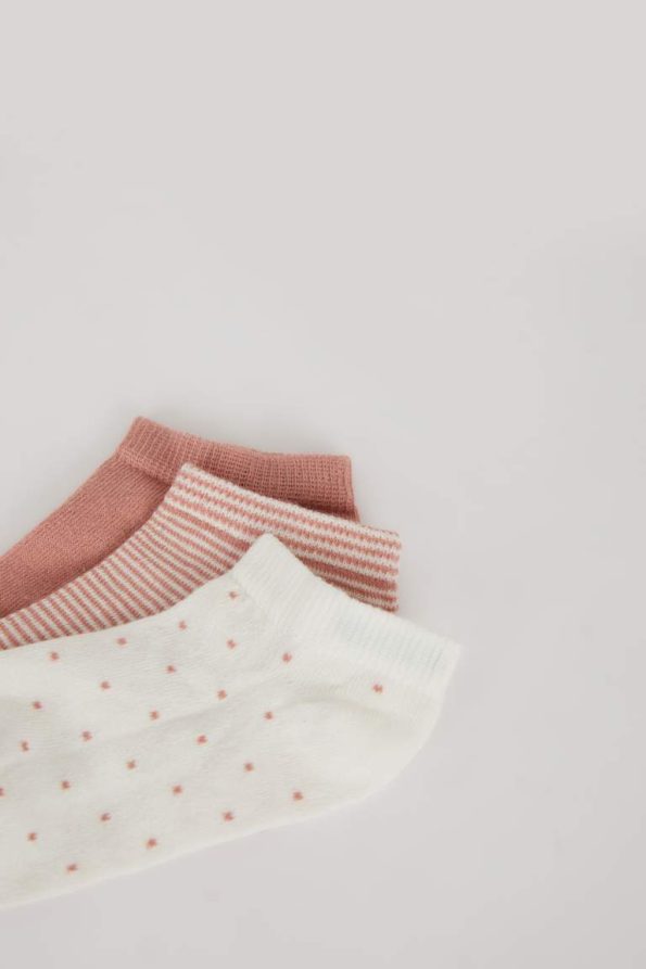 Girls' 3-Pack Cotton Socks