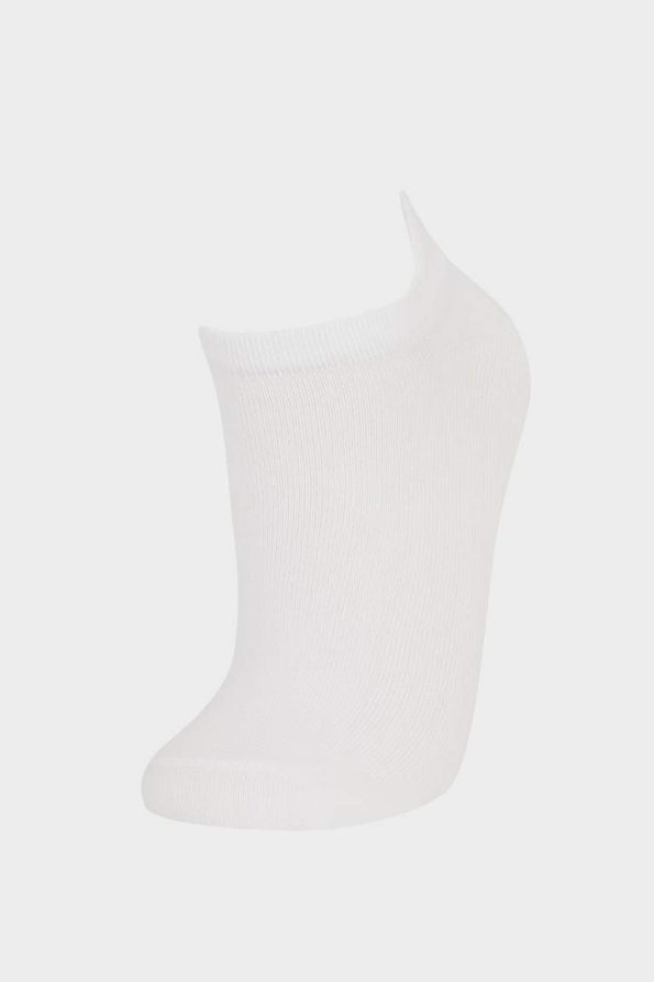 Girls' Cotton Ankle Socks - Set of 3