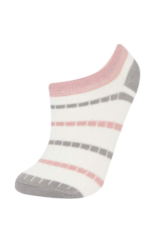 Girls' 5-Pack Cotton Ankle Socks
