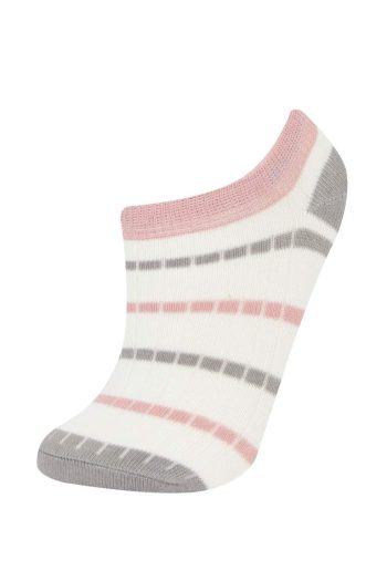 Girls' 5-Pack Cotton Ankle Socks