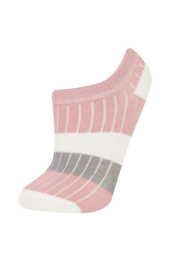 Girls' 5-Pack Cotton Ankle Socks
