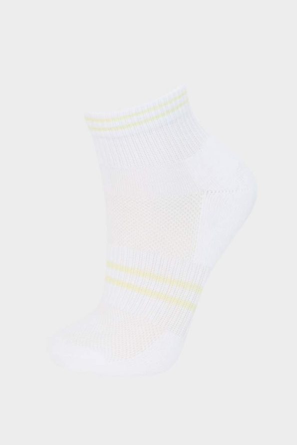 Girls' 5-Pack Cotton Ankle Socks