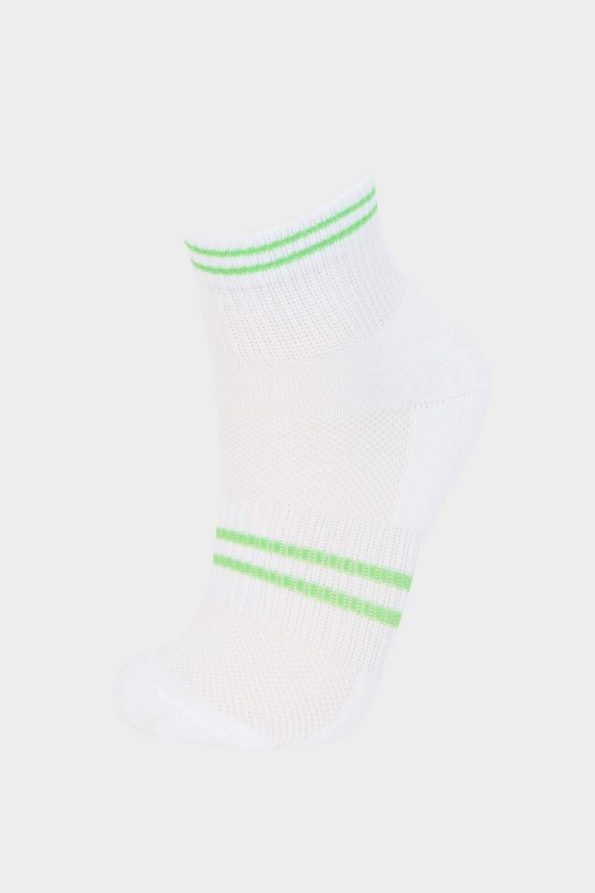 Girls' 5-Pack Cotton Ankle Socks