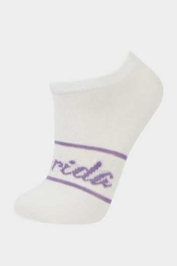 Girls' Cotton Ankle Socks Set of 3