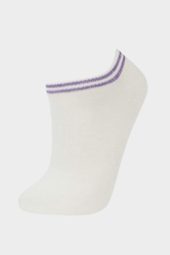 Girls' Cotton Ankle Socks Set of 3