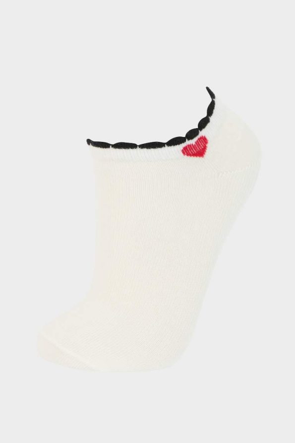 Girls' Cotton 3-Pack Ankle Socks