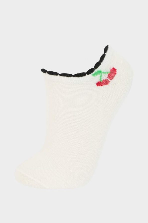 Girls' Cotton 3-Pack Ankle Socks