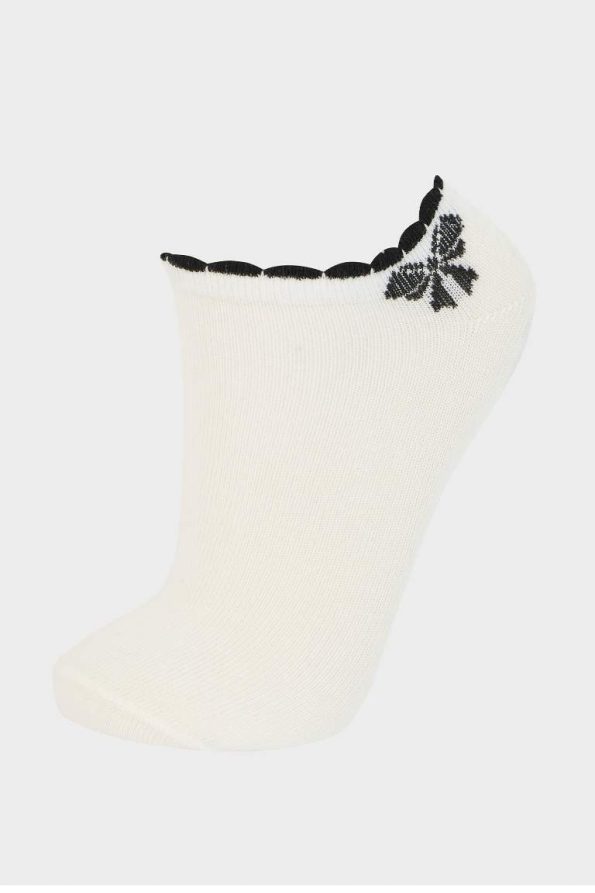 Girls' Cotton 3-Pack Ankle Socks