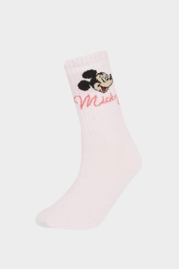 Girls' Disney Mickey Mouse & Friends 2-Pack Long Socks