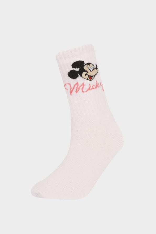 Girls' Disney Mickey Mouse & Friends 2-Pack Long Socks