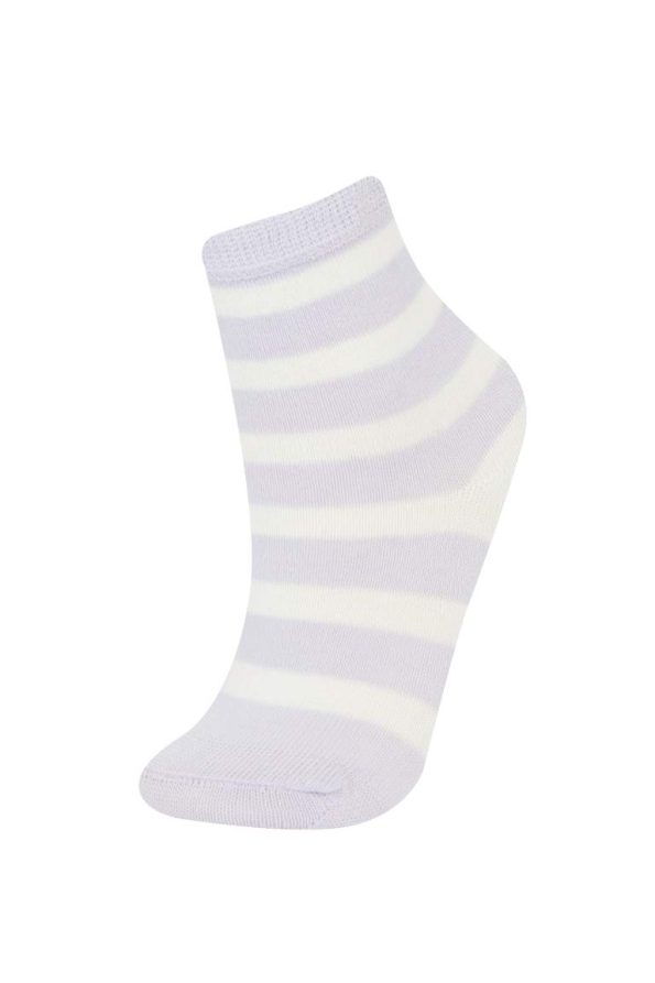 Girls' 5-Pack Cotton Long Socks