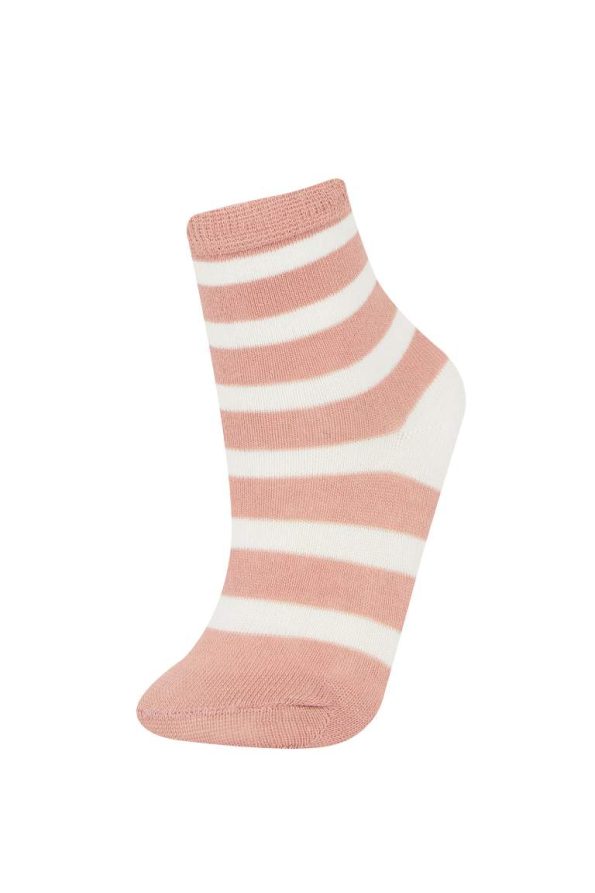 Girls' 5-Pack Cotton Long Socks