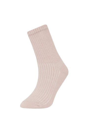 Girls' 5-Pack Cotton Long Socks