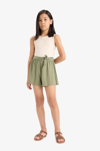 Girls' Elastic Waist Shorts
