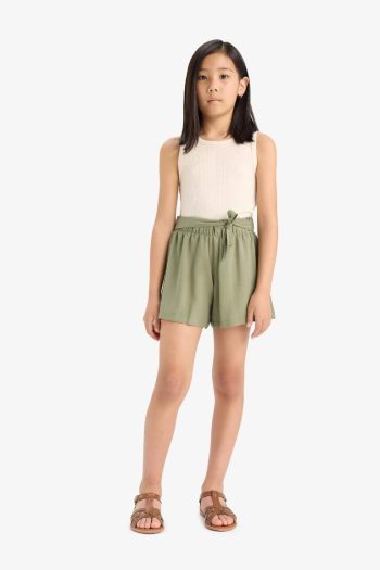 Girls' Elastic Waist Shorts