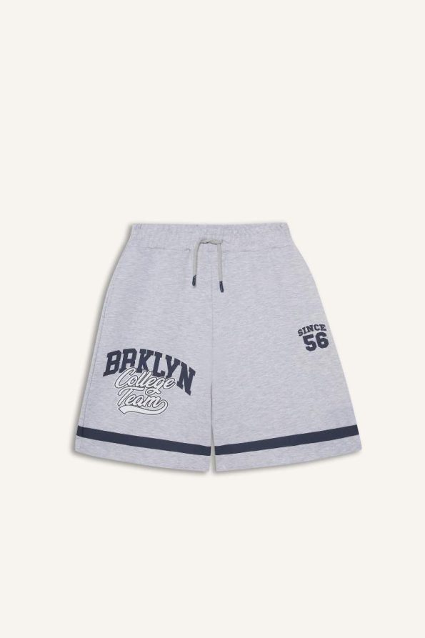 Girls' Printed Elastic Waist Shorts