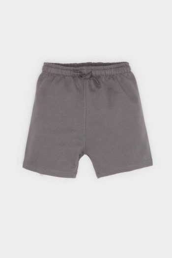 Boys' 2-Piece Set with Palm Print T-Shirt and Elastic Waist Shorts