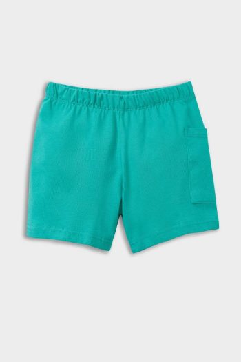 Boys' 2-Piece Set with Printed Short-Sleeve T-Shirt and Elastic Waist Shorts