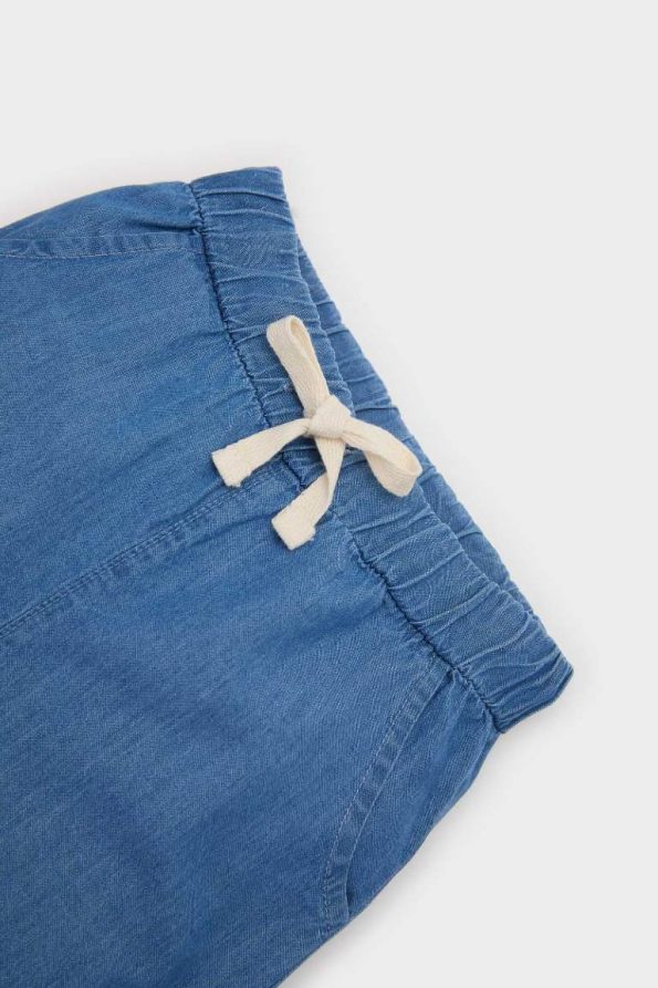 Boys' Elastic Waist Denim Shorts