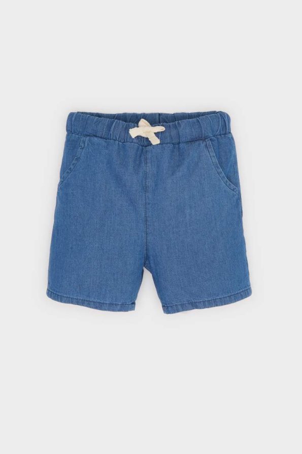 Boys' Elastic Waist Denim Shorts